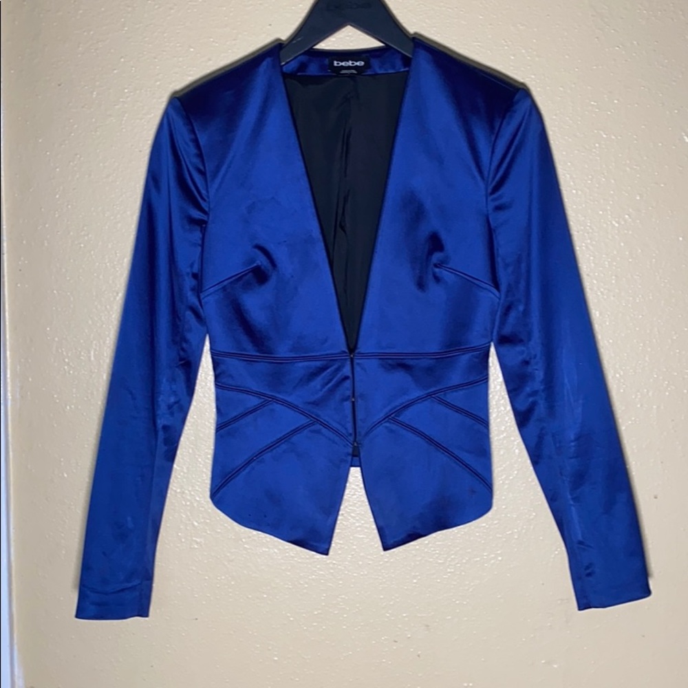 Bebe Blue Blazer